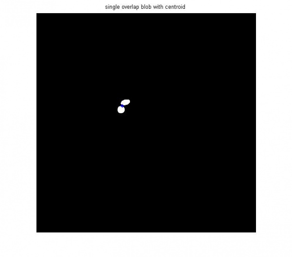 bisecting line in overlap cell